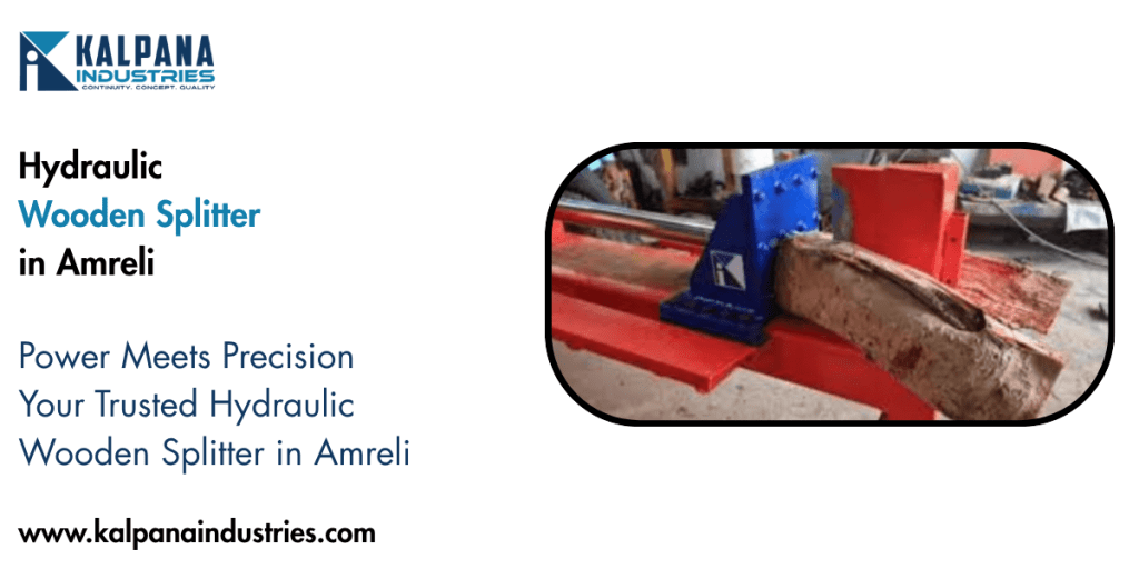 Hydraulic Wooden Splitter in Amreli